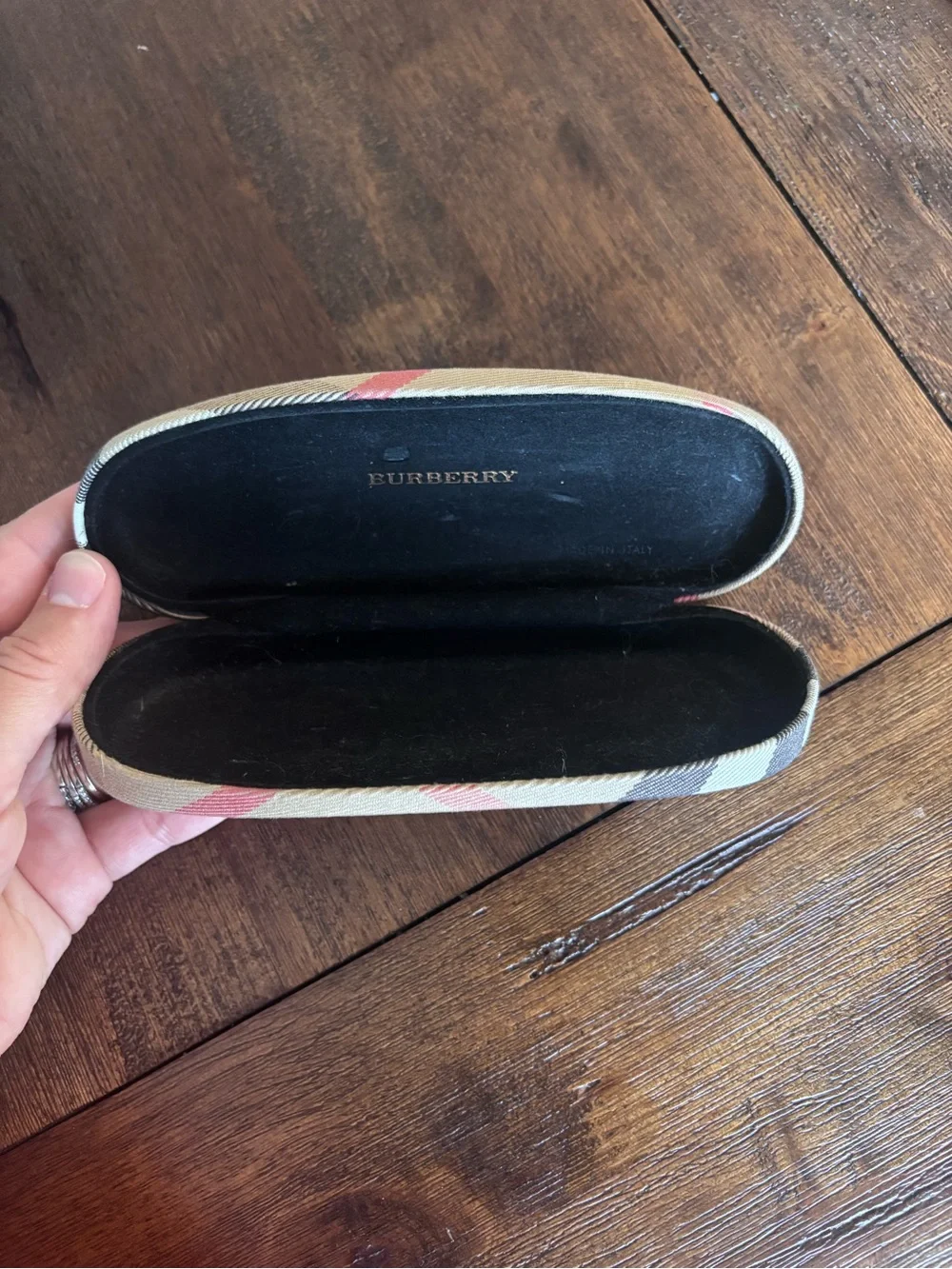 Burberry small eyeglass case